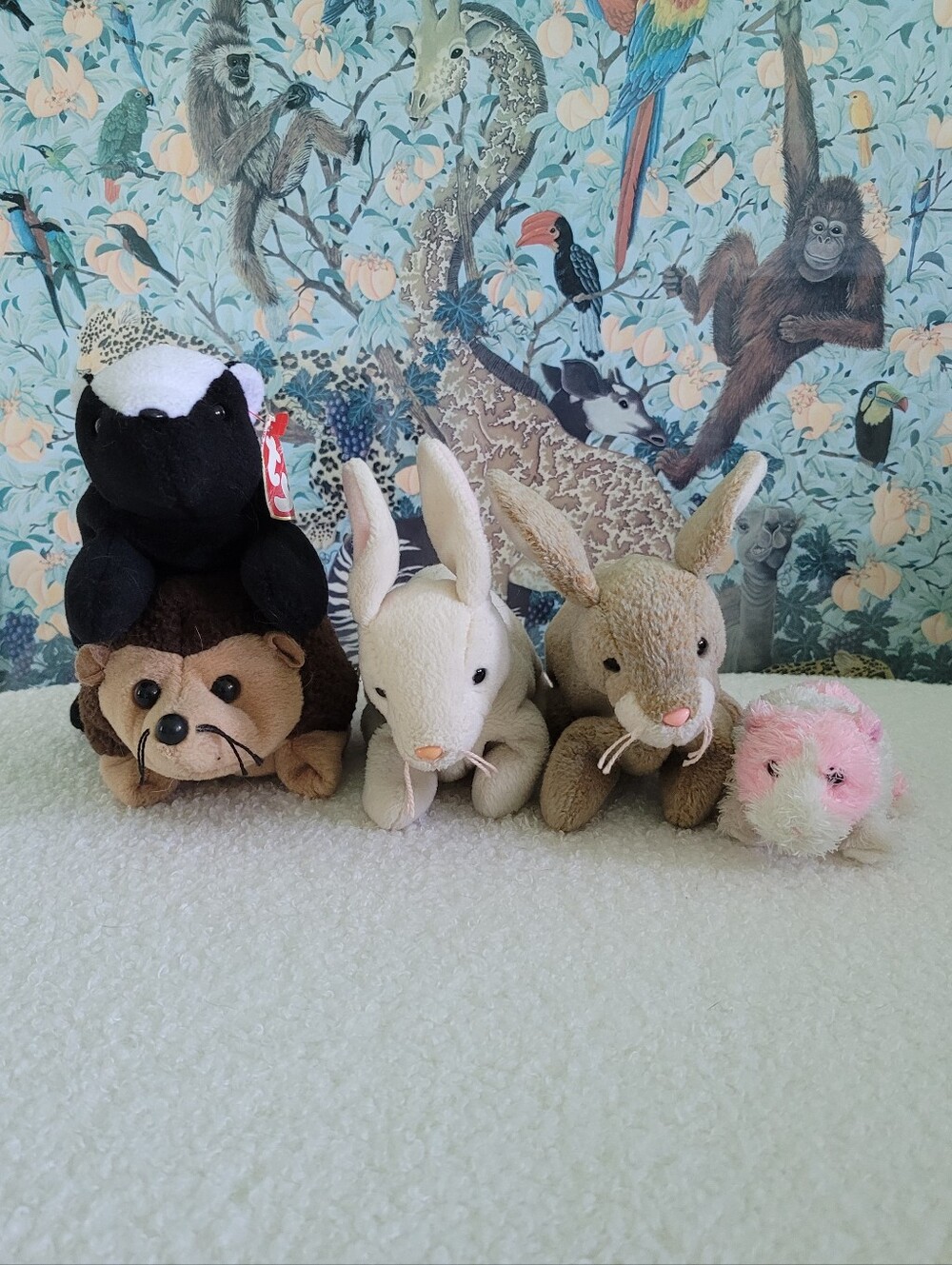 Five Woodland Creatures Beanie Babies | Ty